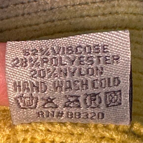 NEW! Kid’s Teal Blue or Yellow Gray Tie Dye Pom Pom Ribbed Beanie (K0082) - Picture 10 of 13